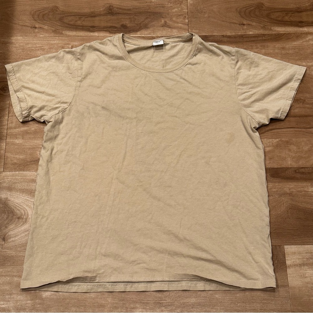 AMERICAN HOLIC Sand Basic T-Shirt